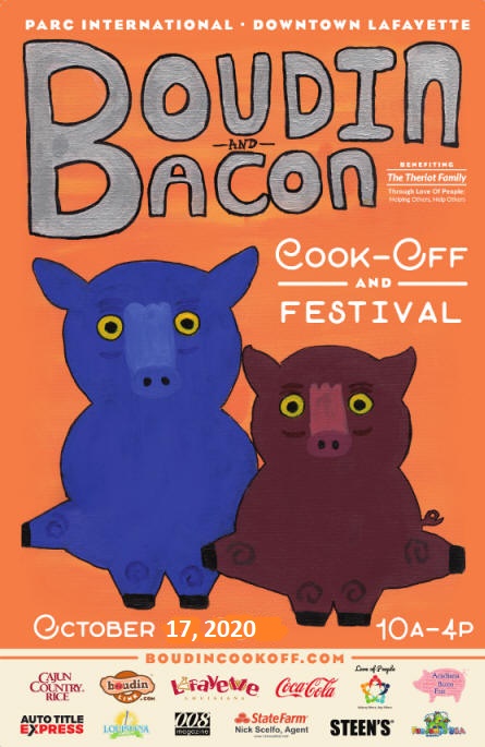 Boudin Cook-Off Poster - Oct 19, 2019